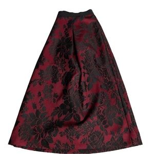 White House Black Market Floral Lace Skirt Size 4 NWOT
